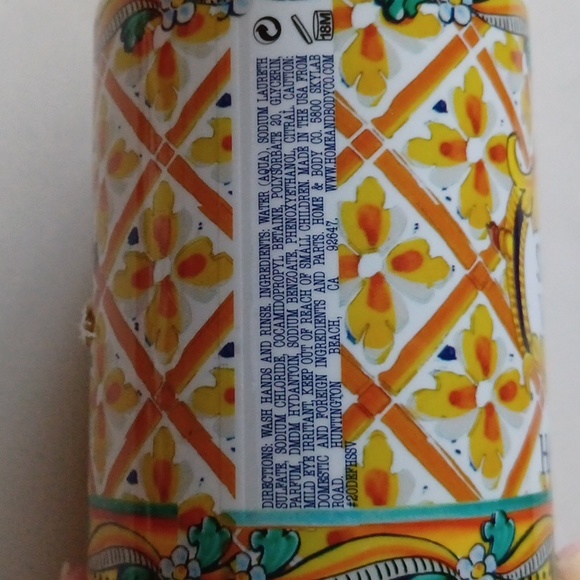 Villa Flora Sea Salt Verbena handsoap - Picture 2 of 3